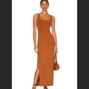 L*Space Tan Sleeveless Maxi Dress